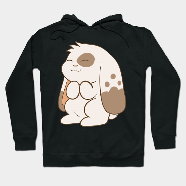 Happy Lop Rabbit Hoodie by Firestorm Fox